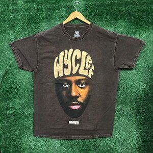 Wyclef Jean The Next 50 Hip Hop Face Card T-Shirt Size Large